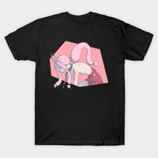 Horn Girl - by JSama_Art T-Shirt